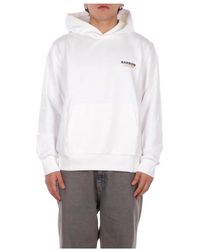 Barrow - Hoodies & Sweatvesten ,Wit ,Katoen Hoodie - Lyst