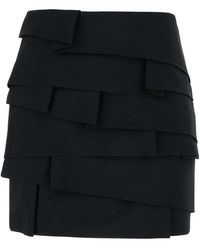 Versace - Korte Geplooide Rok - Lyst