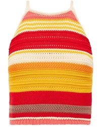 Laneus - Tops ,Veelkleurig ,Sleeveless Tops - Lyst