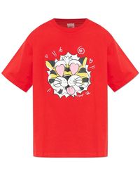 KENZO - Wild Tiger Oversized T-Shirt - Lyst