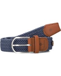 Faguo - Blauer Geflochtener Gürtel Für Männer - Lyst