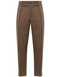 BRIGLIA - Straight Trousers - Lyst