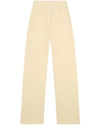 Cortana - Pantalones de talle alto de lino y lana virgen - Lyst