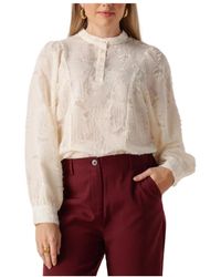 Minus - Overhemden ,Polyester Hollie Blouse - Lyst