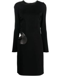 Tom Ford - Cut-Out Jurk Met Lange Mouwen - Lyst