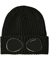 C.P. Company - Merino Goggle Beanie - Lyst