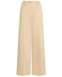 Patou - Wide Trousers - Lyst
