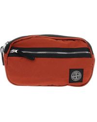 Stone Island - Heuptas Met Logopatch - Lyst