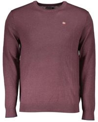 Napapijri - Rundhals-Wollpullover - Lyst