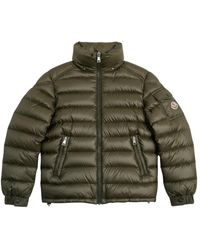 Moncler - Jassen ,Groen ,Leer Dalles Down Jacket - Lyst