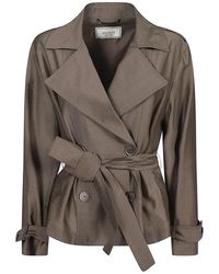 Peserico - Technical Trench Coat - Lyst