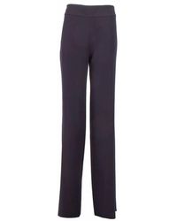 Emporio Armani - Trousers > wide trousers - Lyst