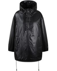 Saint Laurent - Nylon Anorak Met Cassandre Borduursel - Lyst