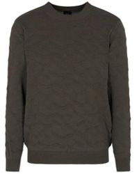 ARMANI EXCHANGE - Round-Neck Knitwear - Lyst