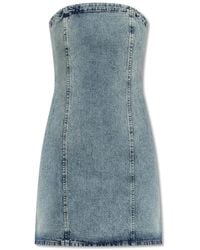 Gestuz - Kleedjes ,Blauw ,Denim Denim Jurk Gznielle - Lyst