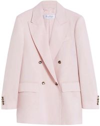 Max Mara - Jassen ,Roze ,Wol Ombrosa Blazer - Lyst