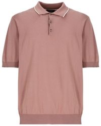 Peserico - Baumwoll-Polohemd - Lyst