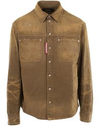 DSquared² - Denim Shirts - Lyst