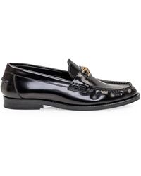 Versace - Kalbsleder loafers,schwarze medusa loafers - Lyst