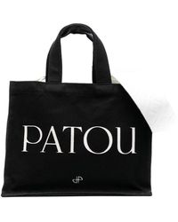 Patou - Logo-print tote bag - Lyst