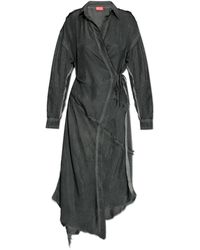 DIESEL - Midi Dresses - Lyst
