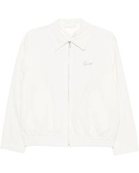 KENZO - Signature Embroidered Zip-Up Jacket - Lyst
