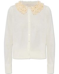 Ulla Johnson - Wool Cardigan Anna - Lyst