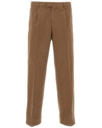 BRIGLIA - Straight Trousers - Lyst