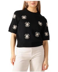 Object - Truien & Vesten ,Zwart ,Zwarte Pullover Sweater Veelzijdig Chic - Lyst