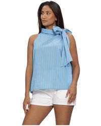 Copenhagen Muse - Overhemden ,Blauw ,Linnen Cmmelissa Top - Lyst