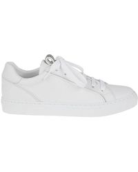 Brunello Cucinelli - Matt Calfskin Trainer mit kostbaren Details - Lyst