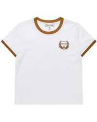 Munthe - Tops ,Wit ,Katoen Vagary T-Shirt - Lyst
