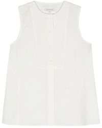 Maison Kitsuné - Sleeveless Tops - Lyst