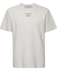 Golden Goose - Golden Gans abgenutzter weißes T -Shirt - Lyst