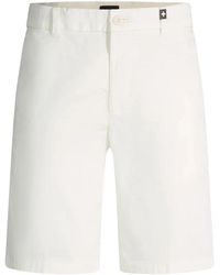 Strellson - Chino Shorts Met Logo Details - Lyst