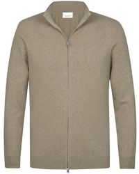 Profuomo - Luxury Basic Full Zip - Lyst