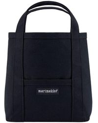 Marimekko Mini Peruskassi Bag - Schwarz