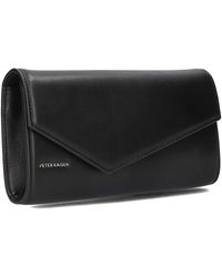 Peter Kaiser - Tassen ,Zwart ,Leer Elegante Zwarte Clutch Voor Zomer - Lyst