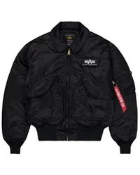 Alpha Industries - Jassen ,Zwart ,Polyester Cwu 45 Heritage Jacket - Lyst