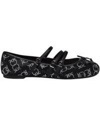 Pinko - Sequin Ballerinas - Lyst