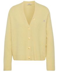 Le Comte - Truien & Vesten ,Geel ,Cardigans - Lyst