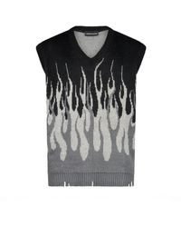 Vision Of Super - Sleeveless Knitwear - Lyst
