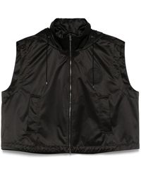 Fendi - Hooded Zipped Vest - Lyst
