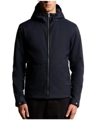 Lyle & Scott - Waterafstotend Gewatteerd Jack - Lyst