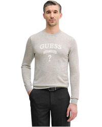 Guess - Hammond Ronde Hals Trui - Lyst