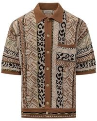 Laneus - Short Sleeve Shirts - Lyst