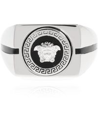 Versace - Accessoires ,Grijs ,Icon Ring - Lyst