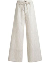 Etro - Wide Trousers - Lyst