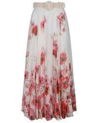 Zimmermann - Rokken ,Veelkleurig ,Katoen Lightburst Maxi Rok - Lyst