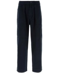 Nanamica - Silk Nep Cotton Twill Deck Pants - Lyst
